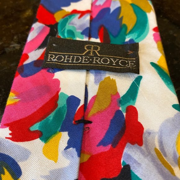 Vintage RHODE-ROYCE Necktie - Picture 2 of 4